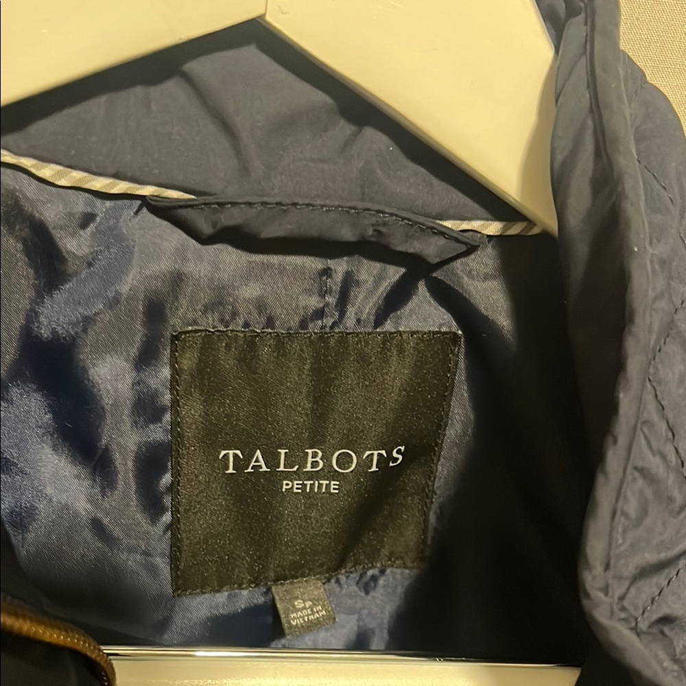 Talbots Navy Quilted Jacket for Men - Picture 2 of 3